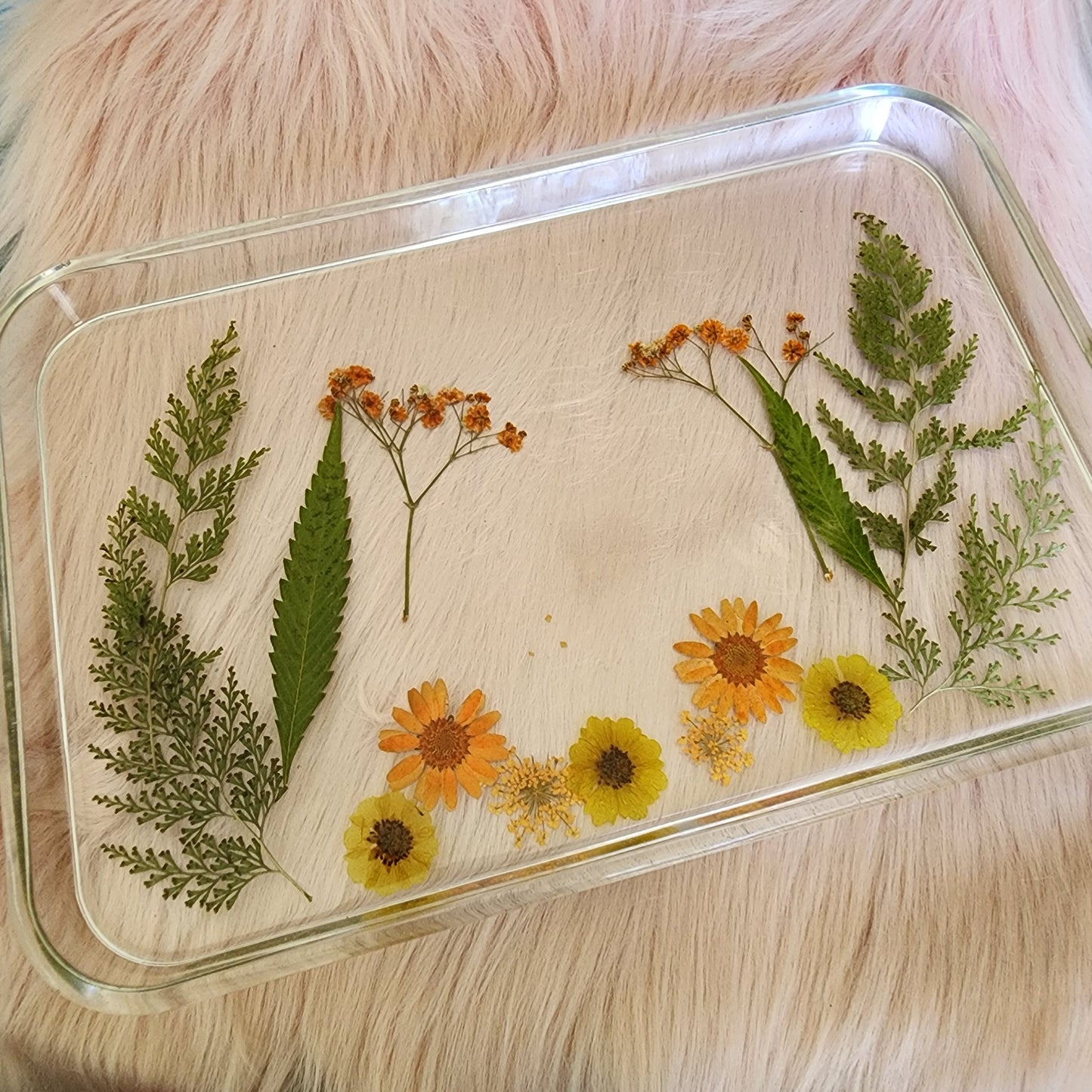 Flower tray